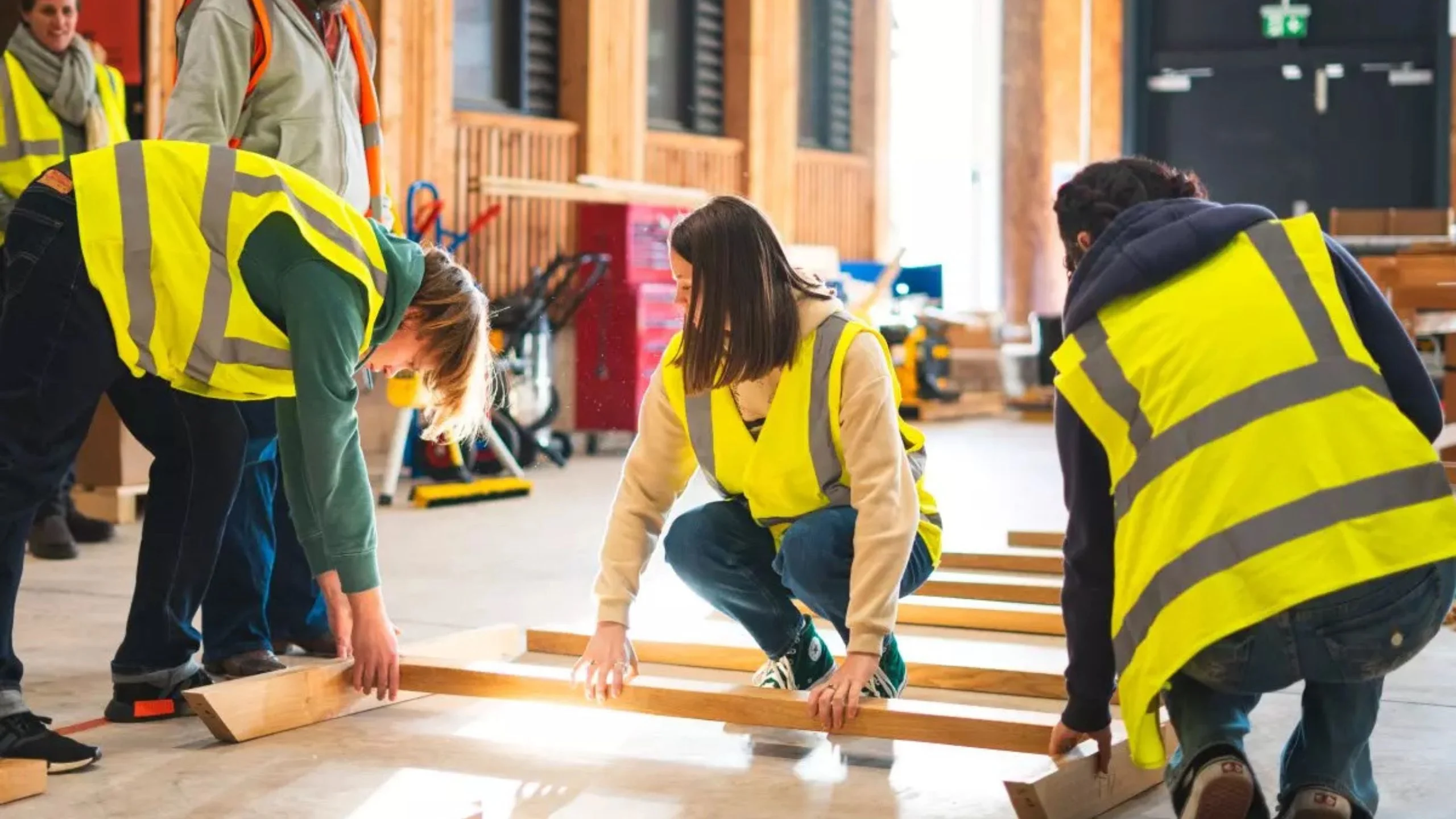 NMITE apprentices working