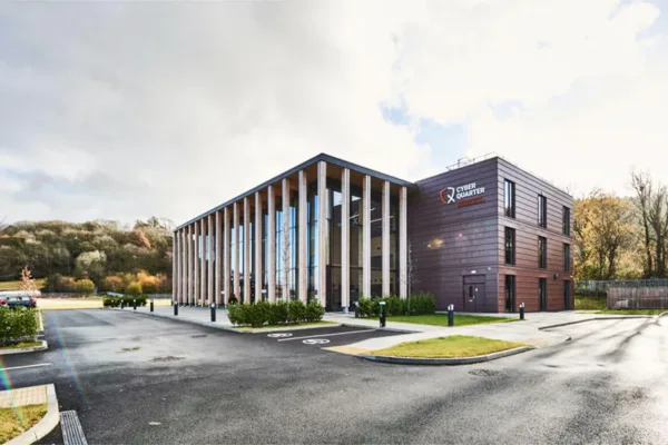 Cybersecurity building outside